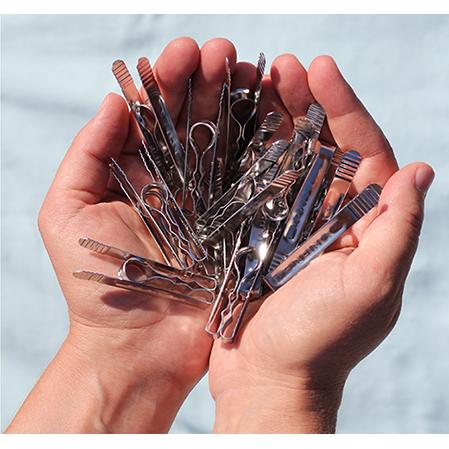 Klamry do bielizny ze stali nierdzewnej Pincinox 20 szt.