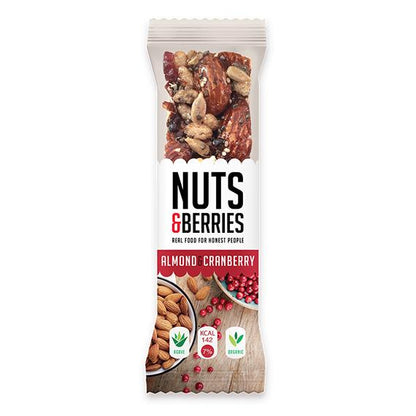 Nöt- och blåbärsbar Nuts&Berries 30 g