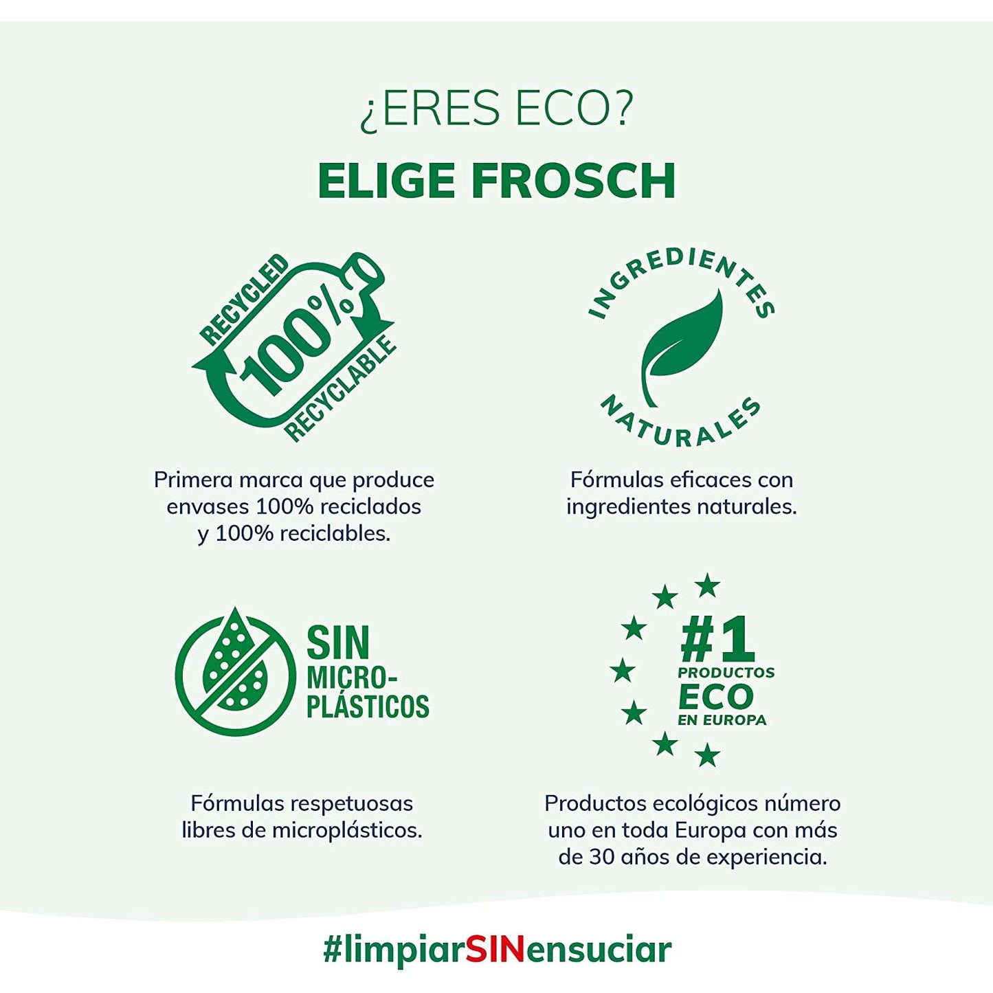 Pakket 8x Eco Frosch afwasmiddel citroen 750 ml