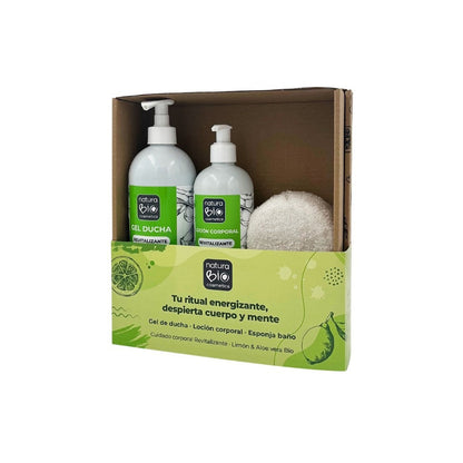Kerstpakket voor lichaamsverzorging Revitaliserend + cadeau NaturaBIO Cosmetics