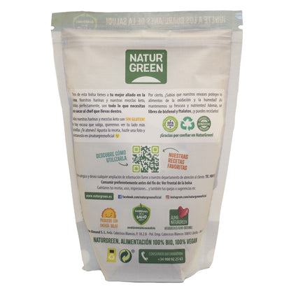 Glutenfri ekologisk johannesbrödmjöl NaturGreen 500 g