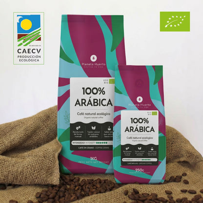Pack 4x Café moulu Eco 100 % Arabica Planeta Huerto 250 g