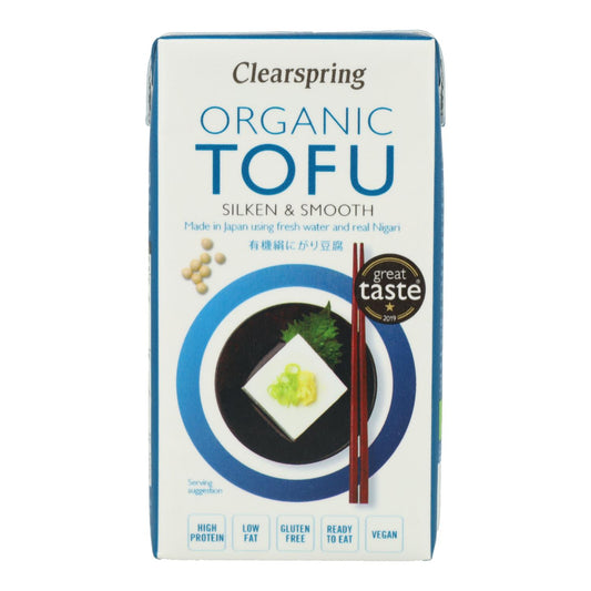 Tofu soyeux japonais Clearspring, 300 g