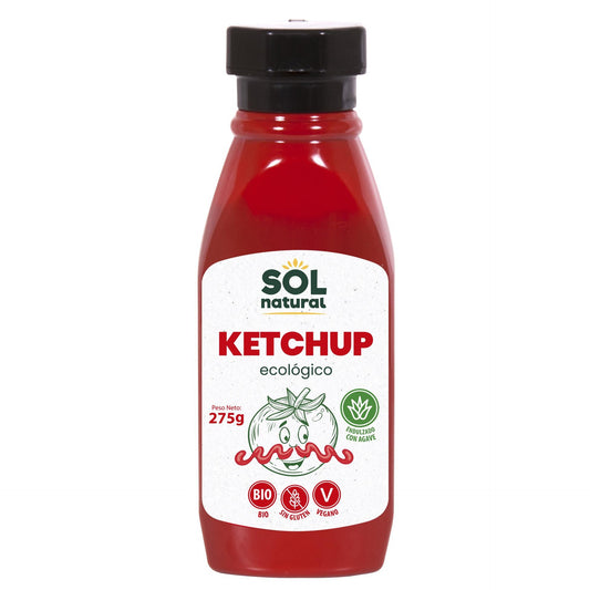 Ketchup met biologische agavesiroop Sol Natural 275 g