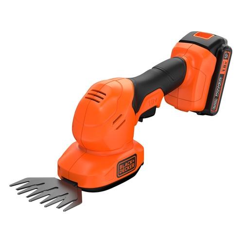 Set met grasmaaier + heggenschaar met een 18V 2Ah lithiumbatterij Black+Decker BCSS18D1-QW