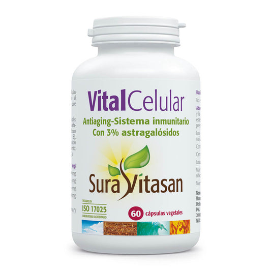 Vital Celular,  Sura Vitasan, 60 capsules