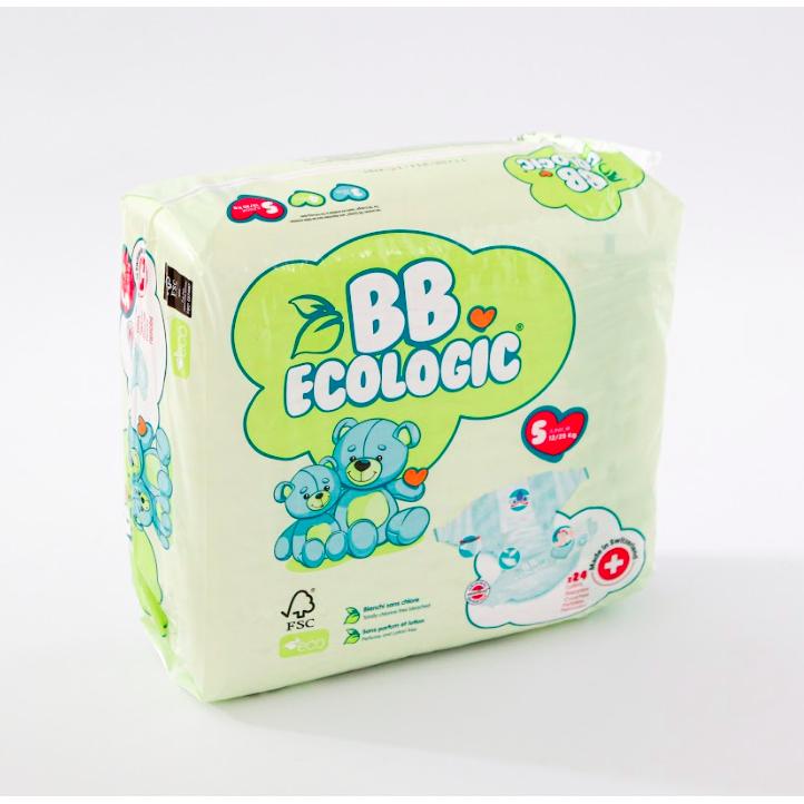 Pañales ecológicos BBECOLOGIC Talla 5 Junior 24 uds
