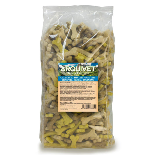 Naturligt hundgodis Arquivet benformade kex 200 g