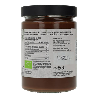 Vegan Gluten-Free Chocolate and Hazelnut Spread La Vida Vegan 270 g