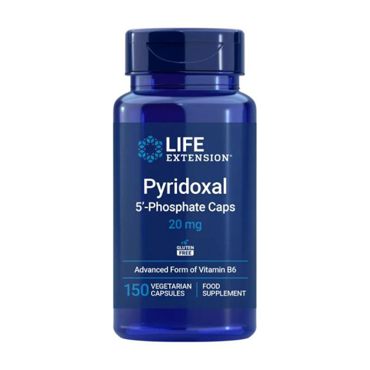 Pyridoxal 5'-Phosphate Caps 20 mg, Life Extension 150 capsule