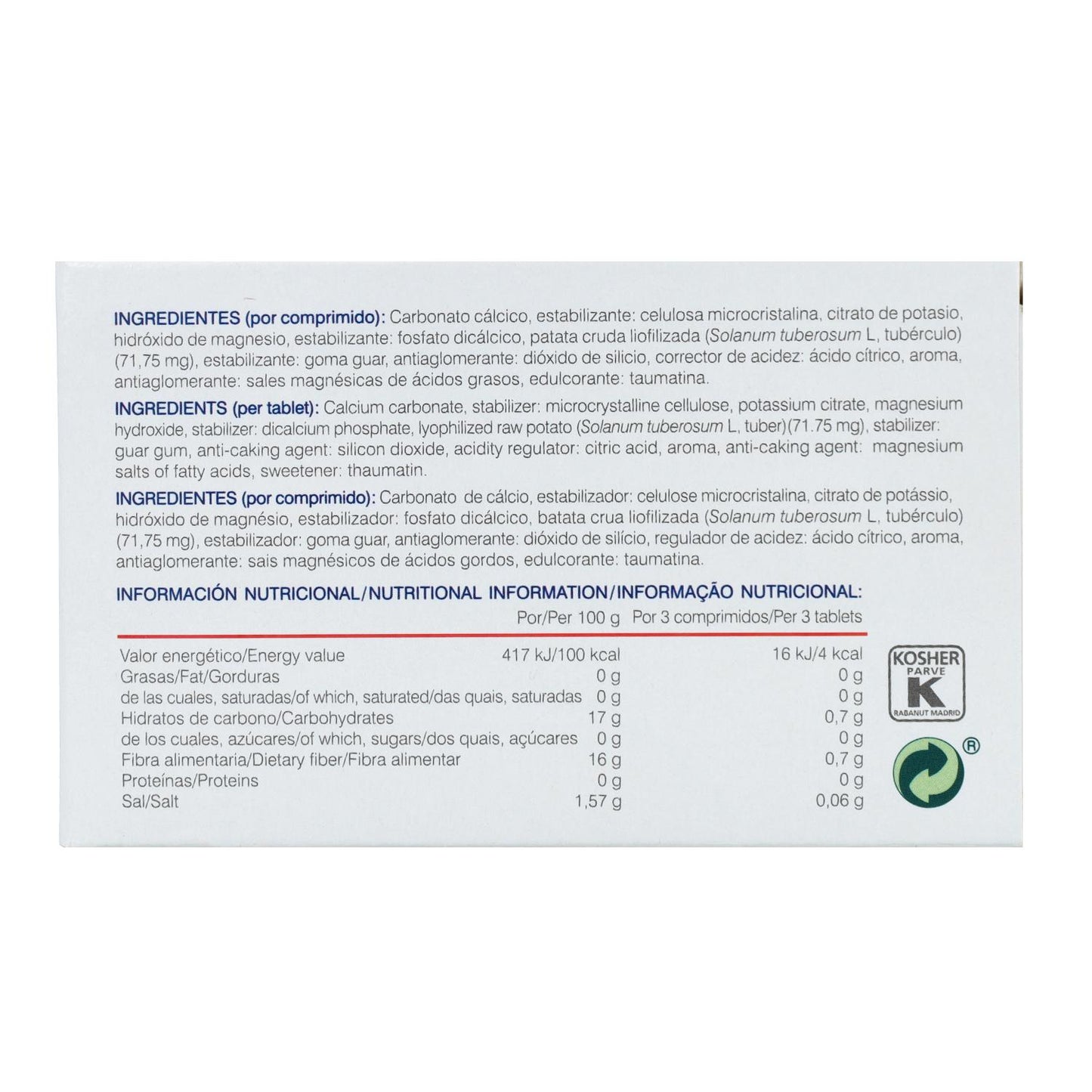 Normacid Soria Natural 32 tabletki