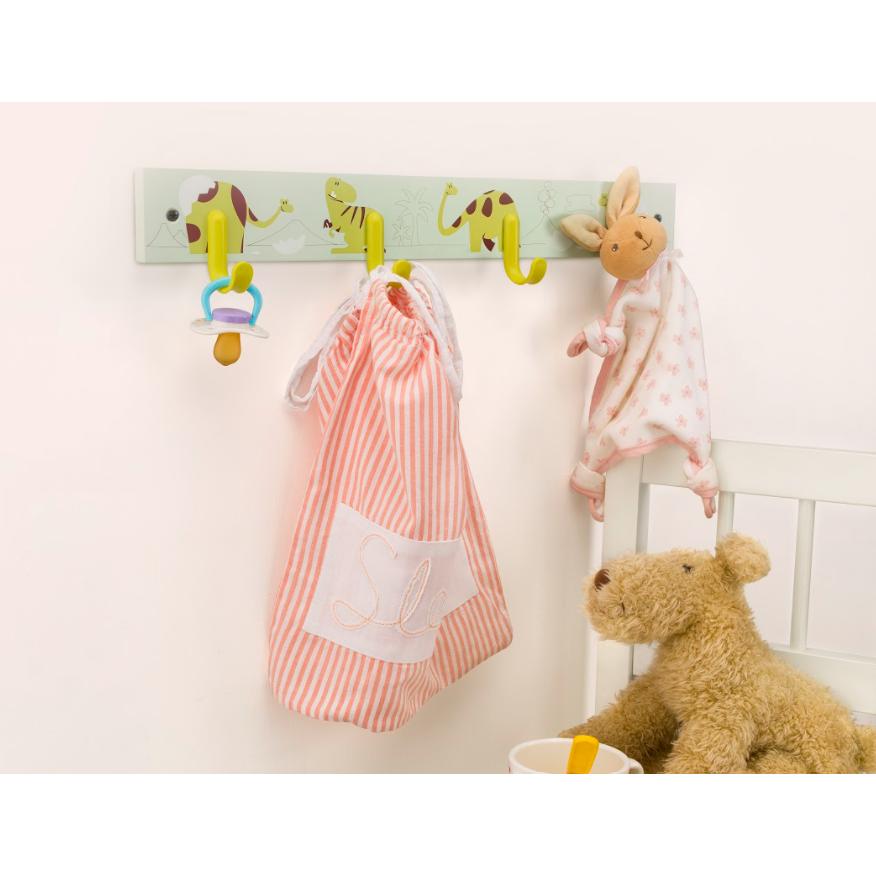 Multihängare för barn, blå elefant