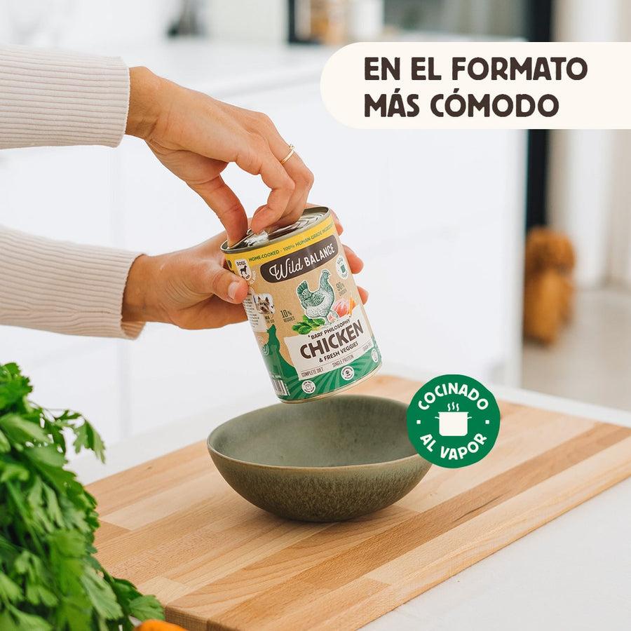 BARF Chicken Tin for Dogs Wild Balance 400 g