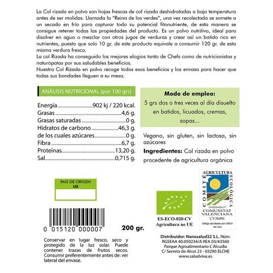 Jarmuż 200 g, Salud Viva