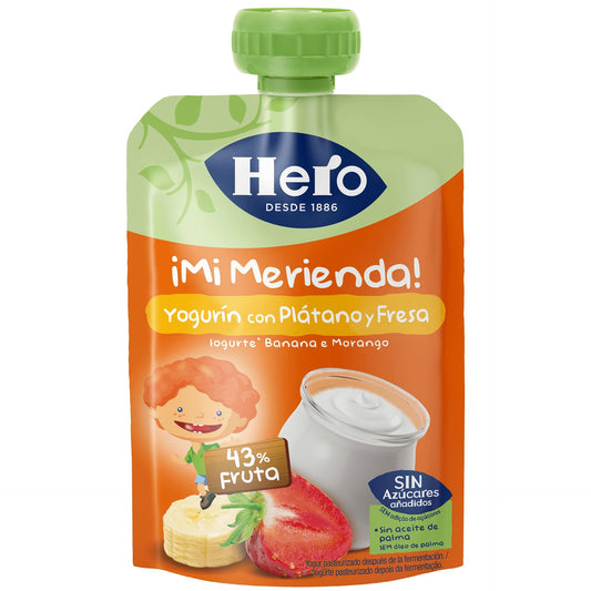 Yogurin Banane Erdbeere Hero 100 g