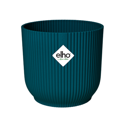 Blumentopf Vibes Fold Round Deep Blue Elho 22 cm
