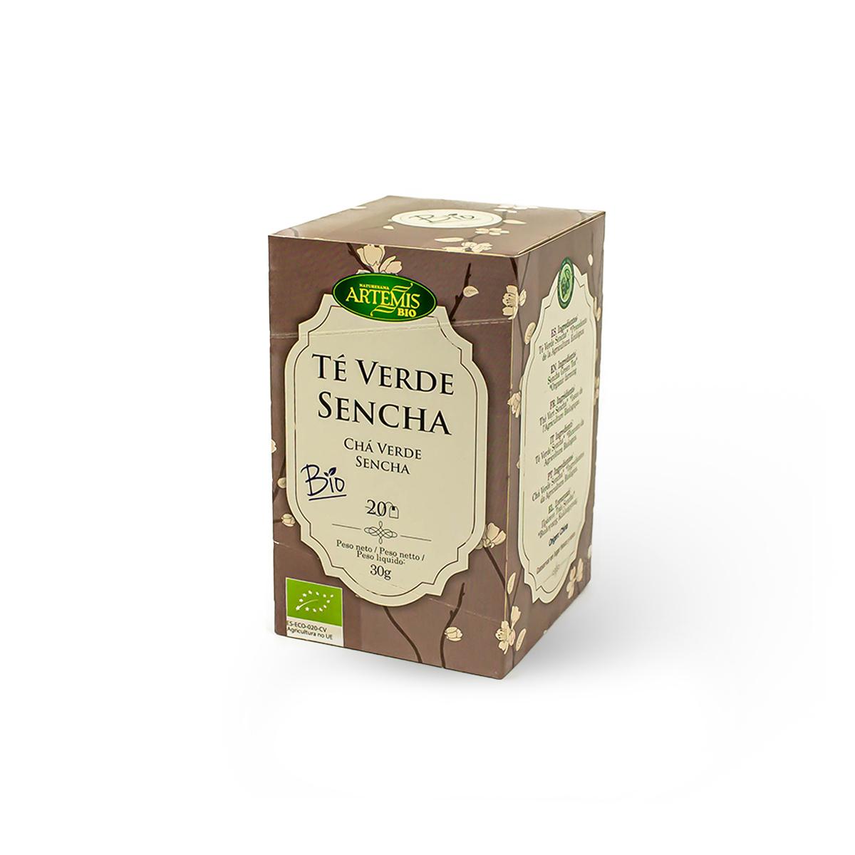 Te Verde Sencha  Eco 20 Filtros Artemisbio