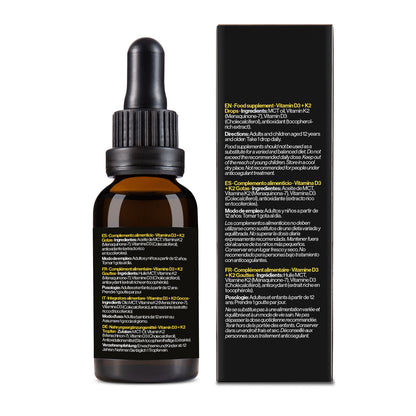 Vitamine D3 + K2 gouttes K2Vital Zenement 50 ml