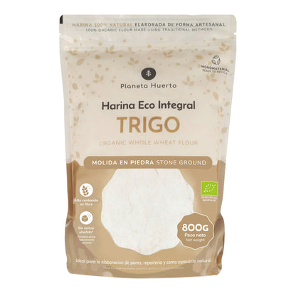 Farina di grano integrale Eco Planeta Huerto 800 g