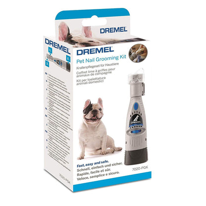 Kit para el cuidado de uñas de mascotas Dremel 7020-PGK
