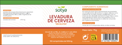 Glutenfreie Hefe Sotya 150 Tabletten
