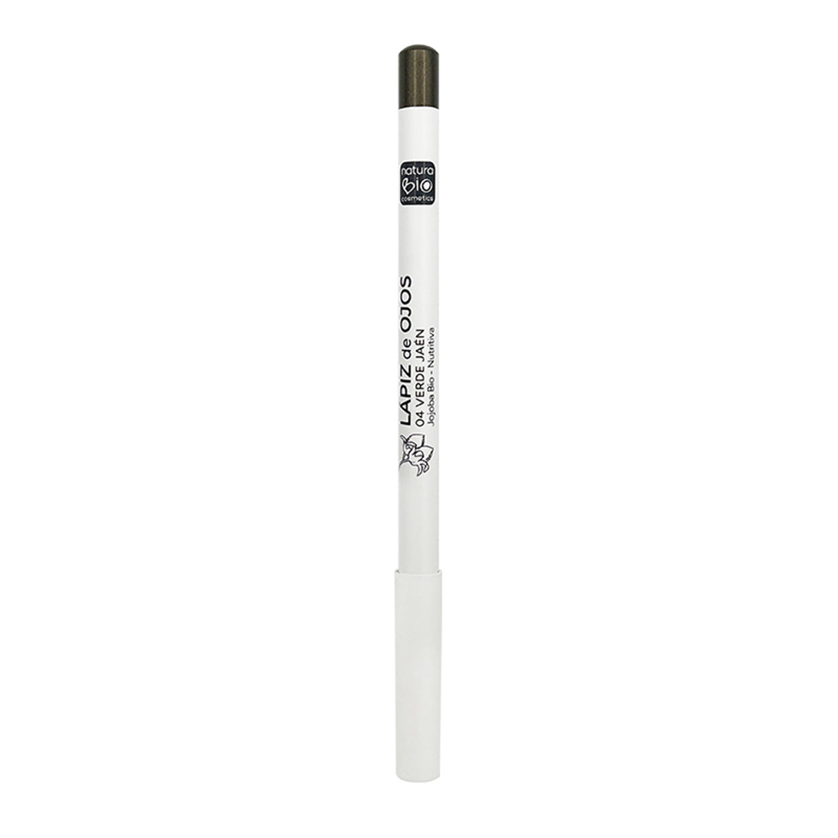 Matita occhi 04 Verde Jaen Naturabio con olio di jojoba biologico, NaturaBio Cosmetics, 4 g
