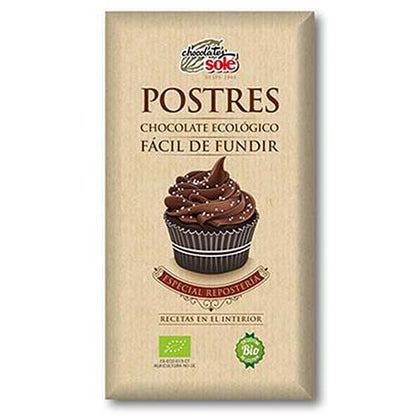 Chocolate BIO para Postres Solé 200 gr