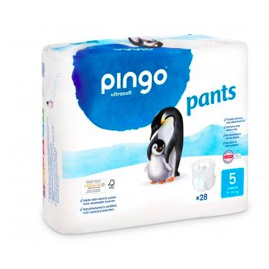 Pingo Size 5 Eco-Friendly Nappies-Panties 28 units