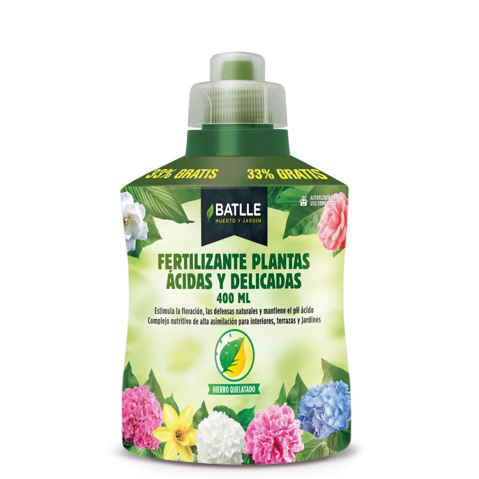 Fertilizzante per piante acide e delicate Batlle 400 ml