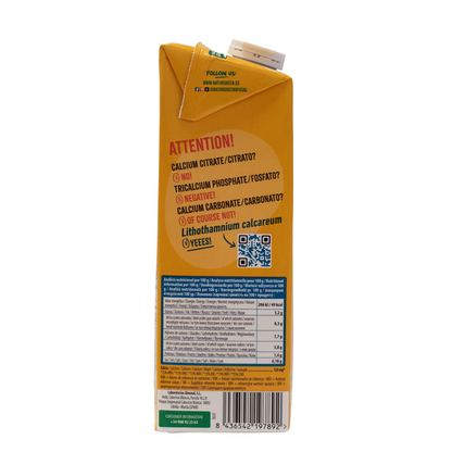 Plantaardige drank Oat/Haver zonder toegevoegde suikers calcium Naturgreen 1 liter