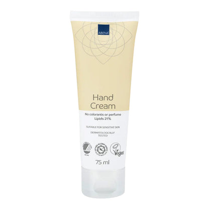 Crema mani 21% lipidi senza profumo Abena 75 ml
