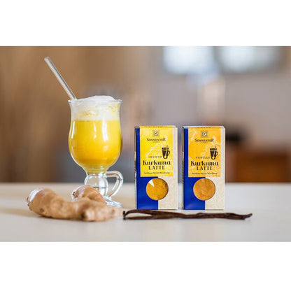 Kurkuma Latte vanille Sonnentor blik 60 g