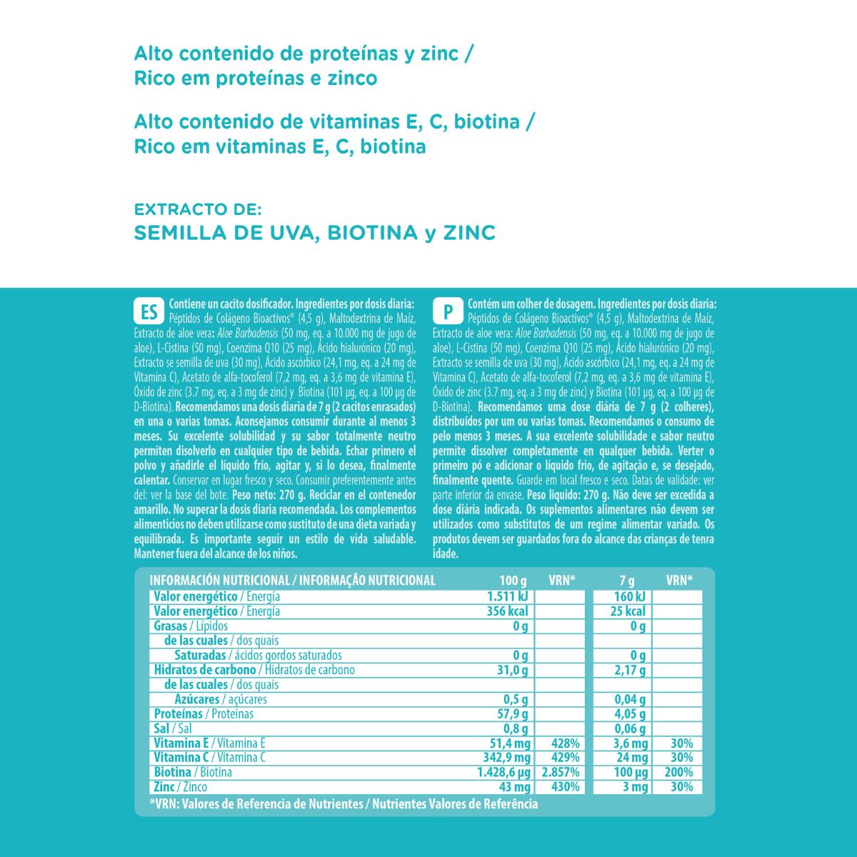 Forticoll kollagen för hud och hår 270 g