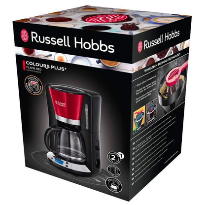 Kaffeemaschine Colours Plus Rot 1,25 l Russell Hobbs