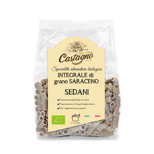 Macaroni Sedanis van boekweit ECO Castagno 250 g