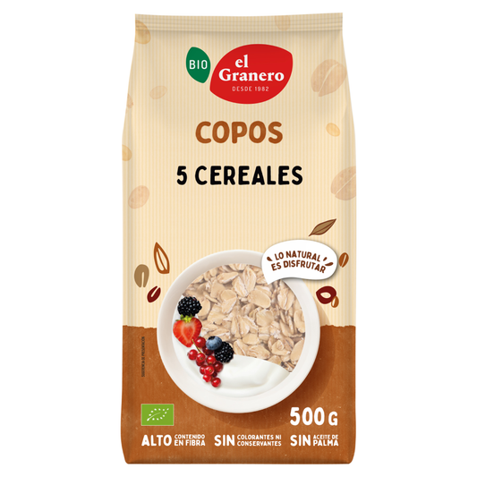El Granero 5-Grain Cereal Flakes 500 g
