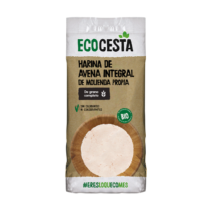 Biologische volkoren havermout Ecocesta 500 g