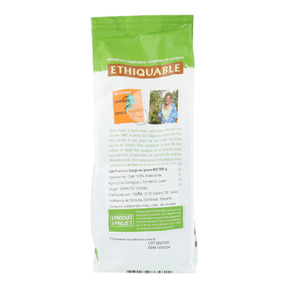 Premiumkaffe Congo 100 % Arabica från höghöjd BIO 500 g