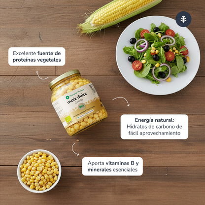 Suikermaïs ECO Planeta Huerto 340 g