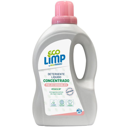 Lessive liquide Mimidu ECO pour peaux sensibles, 25 doses 
