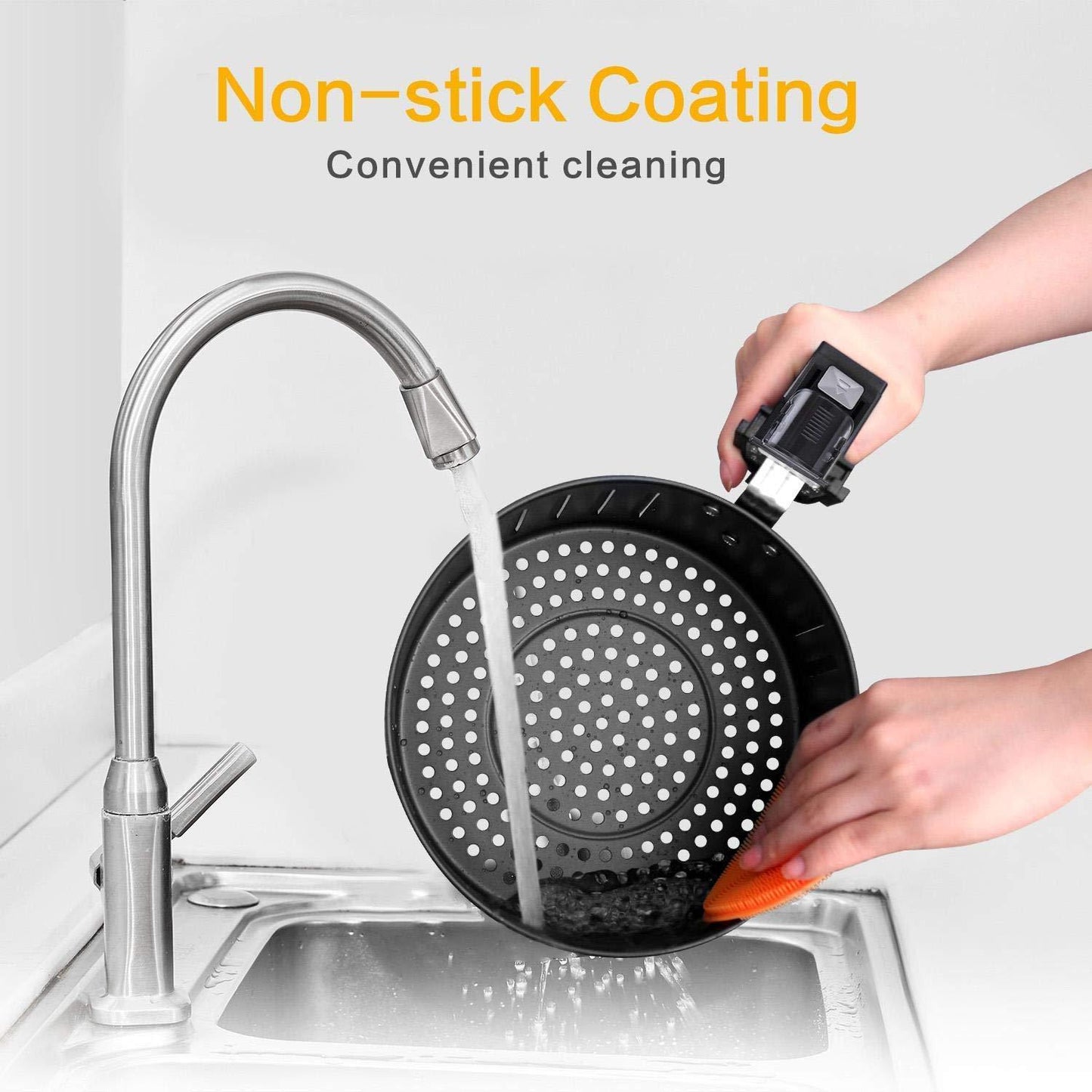 Freidora de aire sin aceite 3,2 L 1400W Libre de BPA