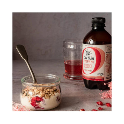 Kombucha Zero Granaatappel BIO Captain Kombucha 400 ml