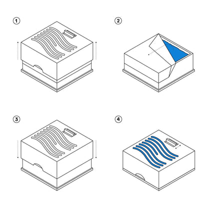 Purificador de aire Manzana verde y albahaca Nature + technology