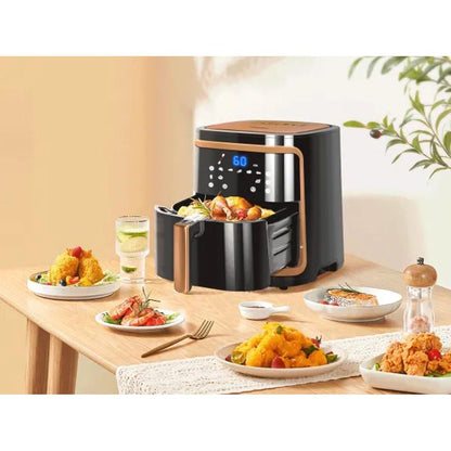 Heißluftfritteuse 1900 W, 7 l, Aigostar Box, ockerfarben (generalüberholt)