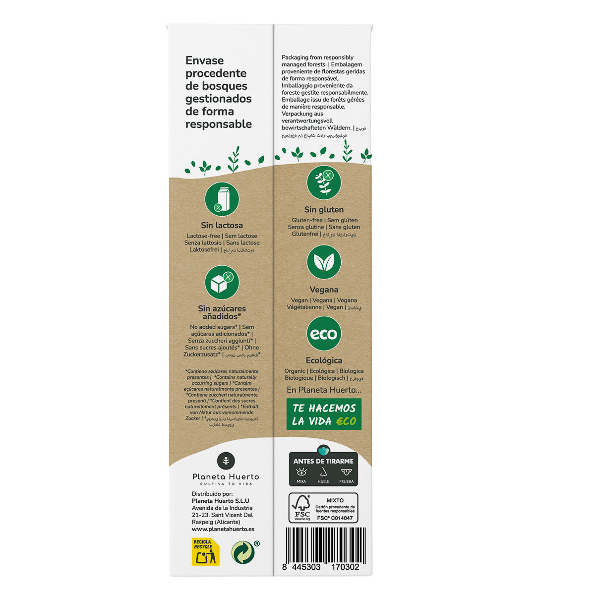 Planet Orchard Eco Kokosnoot Drink 1L