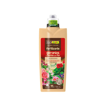 Bokashi BioFlower Fertiliser for Geraniums and Flowering Plants 1 l