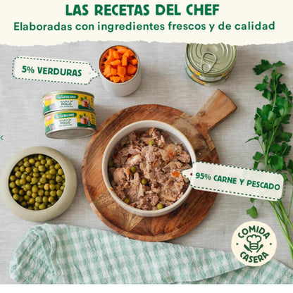 Volledig blikje kipschotel voor katten Wild Balance 80 g