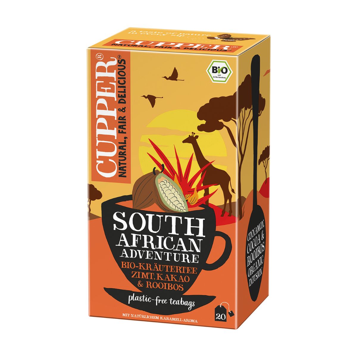 Bio-Kräutertee Afrika Cupper 20 Beutel