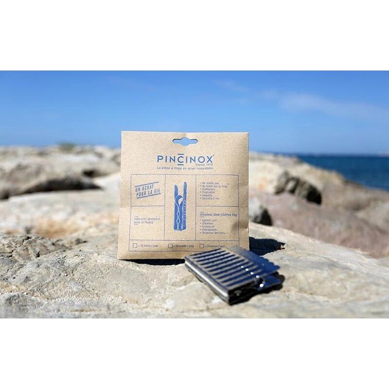 Klamry do bielizny ze stali nierdzewnej Pincinox 20 szt.