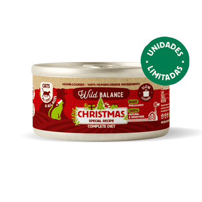 Blik BARF-kerstrecept voor katten Wild Balance 120 g